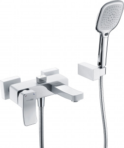 Смеситель Wasserkraft Aller 1061WHITE для ванны с душем Смеситель Wasserkraft Aller 1061WHITE для ванны с душем