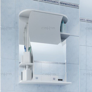 Зеркало-шкаф СанТа Лира 55 Зеркало-шкаф СанТа Лира 55