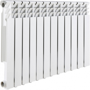 Радиатор алюминиевый Rommer Optima 500 12 секций Радиатор алюминиевый Rommer Optima 500 12 секций