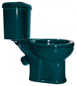 Унитаз-компакт Оскольская керамика Дора зеленый Унитаз-компакт Оскольская керамика Дора зеленый