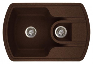 Мойка кухонная Florentina Нире 760К мокко