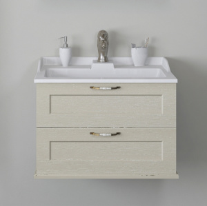 Тумба с раковиной Акватон Леон 65 дуб бежевый Тумба с раковиной Акватон Леон 65 дуб бежевый