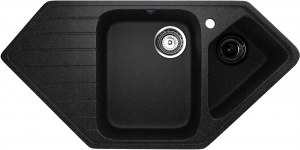 Мойка кухонная EcoStone ES-25-308 черная Мойка кухонная EcoStone ES-25-308 черная