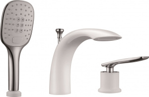 Смеситель Timo Helmi 4010/00-16Ychrome /white на борт ванны Смеситель Timo Helmi 4010/00-16Ychrome /white на борт ванны