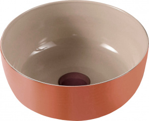 Рукомойник Melana MLN-T4003-B15+B4 кирпично-бежевый Рукомойник Melana MLN-T4003-B15+B4 кирпично-бежевый