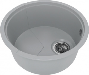 Мойка кухонная KitKraken Lake Grey cерая Мойка кухонная KitKraken Lake Grey cерая