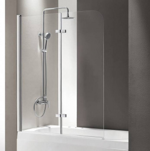 Шторка на ванну Cezares Eco O-V-21-120/140-C-Cr стекло прозрачное Шторка на ванну Cezares Eco O-V-21-120/140-C-Cr стекло прозрачное