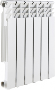 Радиатор алюминиевый Rommer Optima 500 6 секций Радиатор алюминиевый Rommer Optima 500 6 секций