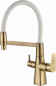 Смеситель Steel Hammer SH 818-8 BRONZE для кухонной мойки Смеситель Steel Hammer SH 818-8 BRONZE для кухонной мойки