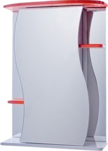 Зеркало-шкаф Vigo Alessandro 3-55 красный Зеркало-шкаф Vigo Alessandro 3-55 красный