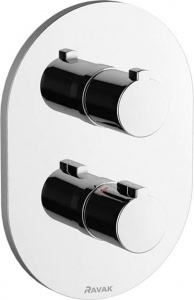 Термостат Ravak Chrome CR 067.00 для ванны с душем Термостат Ravak Chrome CR 067.00 для ванны с душем