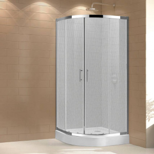 Душевой уголок Cezares Eco ECO-O-R-2-80-P-Cr стекло punto Душевой уголок Cezares Eco ECO-O-R-2-80-P-Cr стекло punto