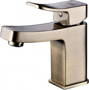 Смеситель Wasserkraft Exter 1603 для раковины, светлая бронза Смеситель Wasserkraft Exter 1603 для раковины, светлая бронза