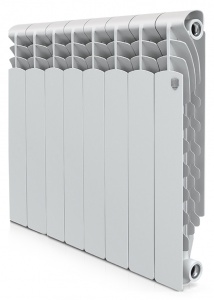Радиатор алюминиевый Royal Thermo Revolution 500 8 секций Радиатор алюминиевый Royal Thermo Revolution 500 8 секций