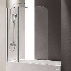 Шторка на ванну Cezares Eco O-V-11-120/140-C-Cr стекло прозрачное Шторка на ванну Cezares Eco O-V-11-120/140-C-Cr стекло прозрачное