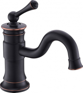 Смеситель Timo Adelia 6061/04F black antique, для раковины Смеситель Timo Adelia 6061/04F black antique, для раковины