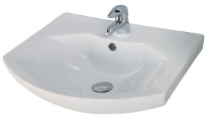 Мебельная раковина Акватон Смайл 65