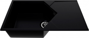 Мойка кухонная KitKraken Sea Black черная Мойка кухонная KitKraken Sea Black черная