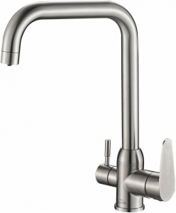 Смеситель Steel Hammer SH 725 INOX для кухонной мойки Смеситель Steel Hammer SH 725 INOX для кухонной мойки