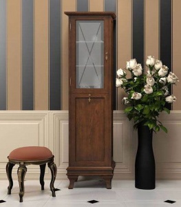 Шкаф-пенал Opadiris Борджи L светлый орех Шкаф-пенал Opadiris Борджи L светлый орех