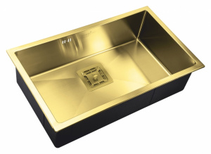 Мойка кухонная Zorg Inox Pvd SZR-7444 bronze Мойка кухонная Zorg Inox Pvd SZR-7444 bronze