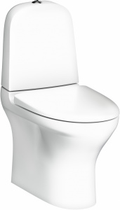 Унитаз-компакт Gustavsberg Estetic Hygienic Flush белый матовый Унитаз-компакт Gustavsberg Estetic Hygienic Flush белый матовый