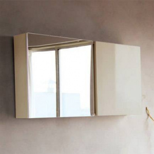 Зеркало-шкаф BelBagno Luce 100 tortora lucido Зеркало-шкаф BelBagno Luce 100 tortora lucido