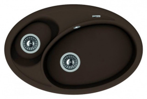 Мойка кухонная Florentina Селена 780 мокко Мойка кухонная Florentina Селена 780 мокко