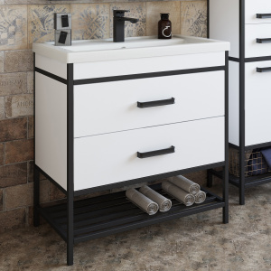 Тумба с раковиной Sanflor Норд 80 Тумба с раковиной Sanflor Норд 80