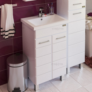 Тумба с раковиной СанТа Омега 50 Тумба с раковиной СанТа Омега 50