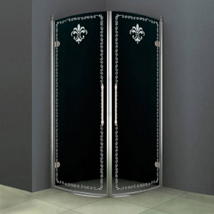 Душевой уголок Cezares Retro R2 90 CP Cr Душевой уголок Cezares Retro R2 90 CP Cr