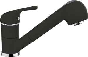 Смеситель Florentina Сигма для кухонной мойки, черный Смеситель Florentina Сигма для кухонной мойки, черный