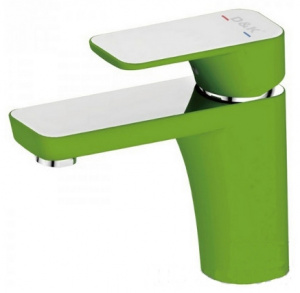 Смеситель D&K Berlin Humboldt для раковины, зеленый Смеситель D&K Berlin Humboldt для раковины, зеленый
