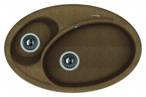 Мойка кухонная Florentina Селена 780 коричневый Мойка кухонная Florentina Селена 780 коричневый