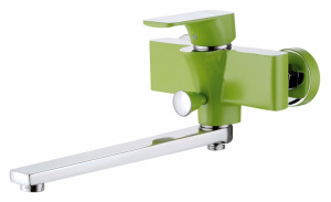 Смеситель D&K Berlin Humboldt универсальный, зеленый Смеситель D&K Berlin Humboldt универсальный, зеленый