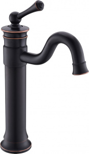 Смеситель Timo Adelia 6011/04F black antique, для раковины Смеситель Timo Adelia 6011/04F black antique, для раковины