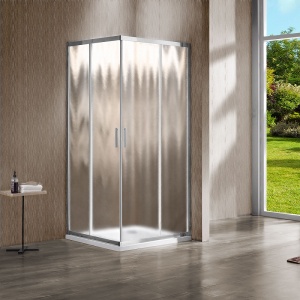Душевой уголок Vincea Garda VSS-1G9010CH 100х90 хром, стекло шиншилла Душевой уголок Vincea Garda VSS-1G9010CH 100х90 хром, стекло шиншилла