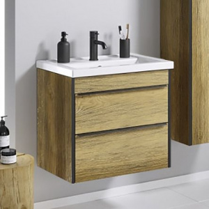 Тумба с раковиной Aqwella Fargo 70 дуб балтийский Тумба с раковиной Aqwella Fargo 70 дуб балтийский