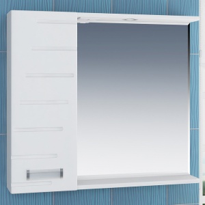 Зеркало-шкаф Vigo Diana 80 левое со спотом Зеркало-шкаф Vigo Diana 80 левое со спотом