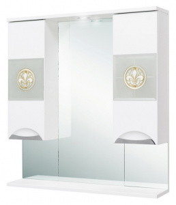 Зеркало-шкаф Onika Флорена 78.01 белый Зеркало-шкаф Onika Флорена 78.01 белый