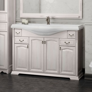 Тумба с раковиной Opadiris Риспекто 120 слоновая кость Тумба с раковиной Opadiris Риспекто 120 слоновая кость