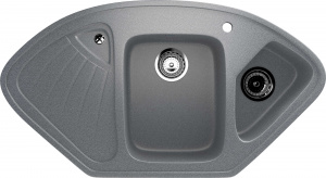 Мойка кухонная EcoStone ES-29-309 темно-серая Мойка кухонная EcoStone ES-29-309 темно-серая