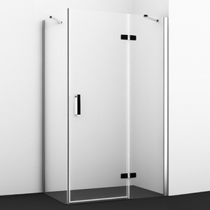 Душевой уголок Wasserkraft Aller Black 10H06RB 120x80 см Душевой уголок Wasserkraft Aller Black 10H06RB 120x80 см
