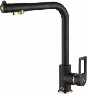 Смеситель Steel Hammer SH 572 BLACK BR для кухонной мойки Смеситель Steel Hammer SH 572 BLACK BR для кухонной мойки
