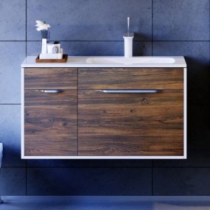 Тумба с раковиной Aqwella 5 stars Malaga 90 R крафт темный Тумба с раковиной Aqwella 5 stars Malaga 90 R крафт темный