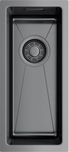 Дополнительная мойка Omoikiri Taki 20-U/IF-GM вороненая сталь Дополнительная мойка Omoikiri Taki 20-U/IF-GM вороненая сталь