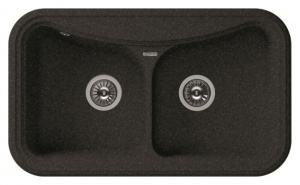 Мойка кухонная Florentina Крит 860 черный Мойка кухонная Florentina Крит 860 черный