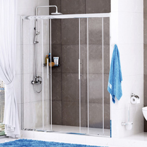 Душевая дверь в нишу Wasserkraft Amper 29S09 170 см Душевая дверь в нишу Wasserkraft Amper 29S09 170 см