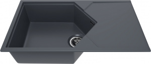 Мойка кухонная KitKraken Sea Graphite темно-серая Мойка кухонная KitKraken Sea Graphite темно-серая