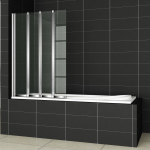 Шторка на ванну Cezares Pratico V4 100/140 P Cr L Шторка на ванну Cezares Pratico V4 100/140 P Cr L